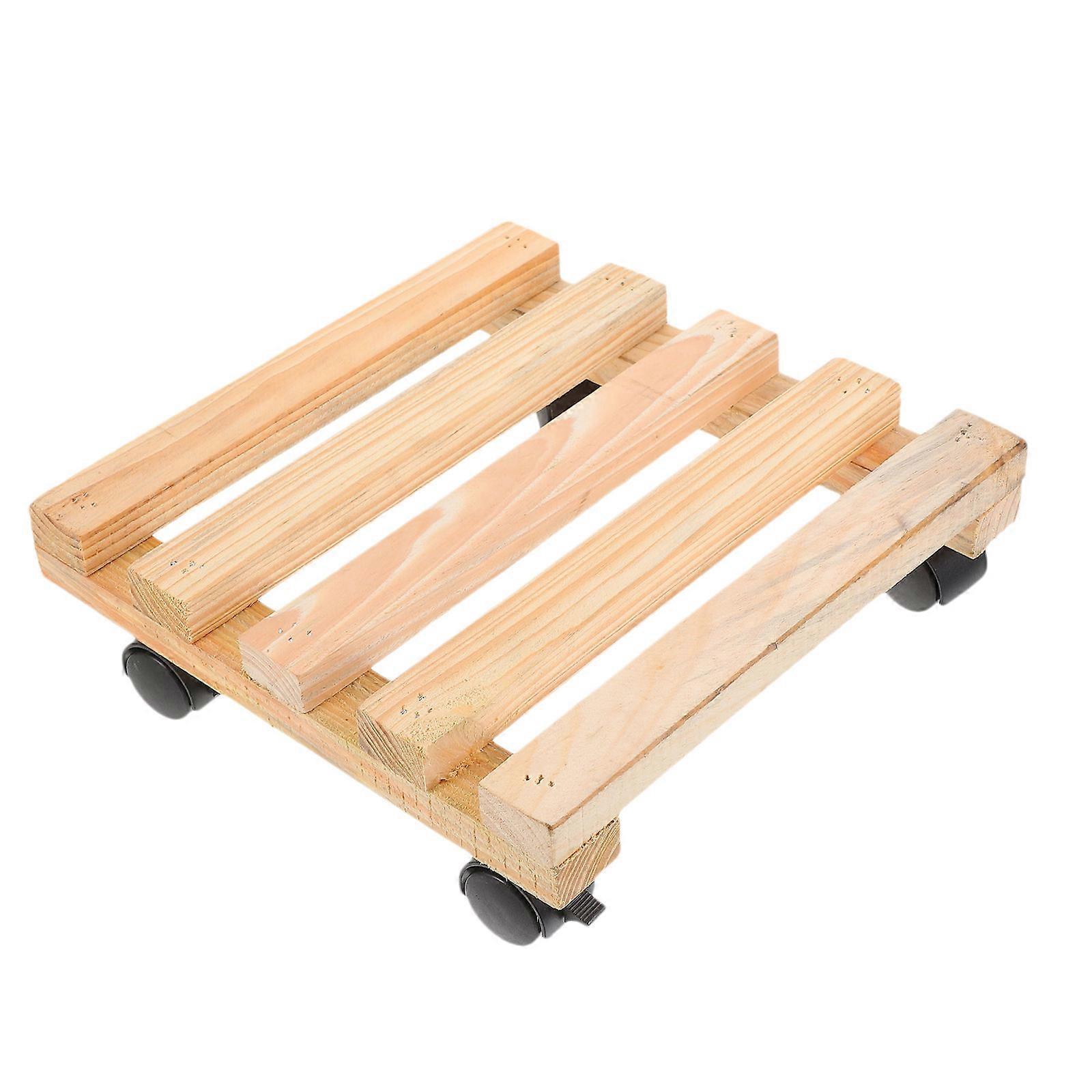 Multi-Layer Solid Wood Flower Shelf for Storage Use 1Pcs Small Flower Pot Rack