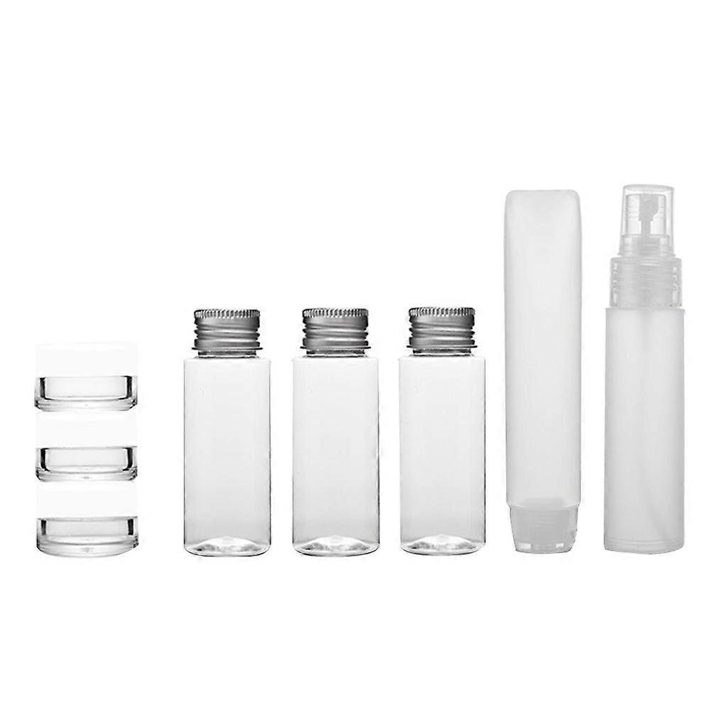 Refillable Spray Bottle Set Plastic Small Container for Perfume Storage 1Set