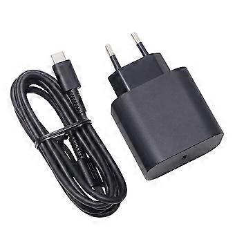 Per Nintendo Switch 2 Alimentatore Caricabatterie da 60 W Ricarica rapida da 60 W per Switch 2 Console di gioco portatile Alimentatore UE