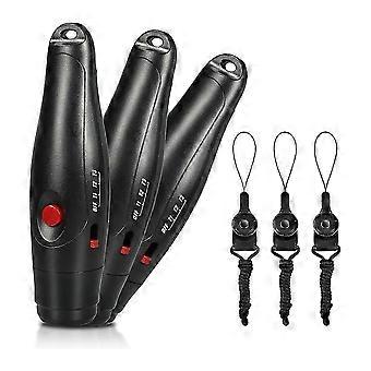 3 Pack Electronic Whistle No-Blow Whistles Emergency Whistle for Coaches, Referees, Teachers, Emergency Use