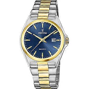 Festina Guld Rostfritt Stål F20554/4 Herrklocka