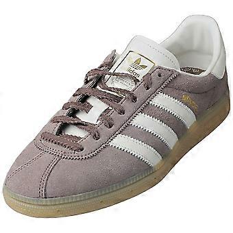 adidas München damessneakers in Earth Strata gebroken wit