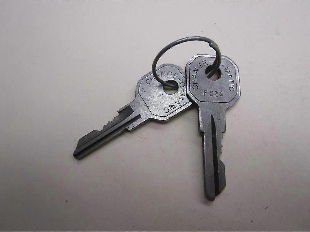 Set of 2 keys F024 Key Code