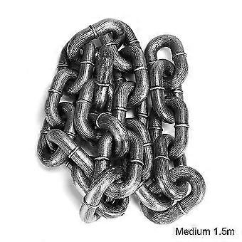 Chain Dog Leash Iron Chain for Large Medium Small Pets Durable Training Lead Accessory 26-27