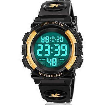 LED multifunctioneel waterdicht horloge voor kinderen - Kindercadeaus Goud