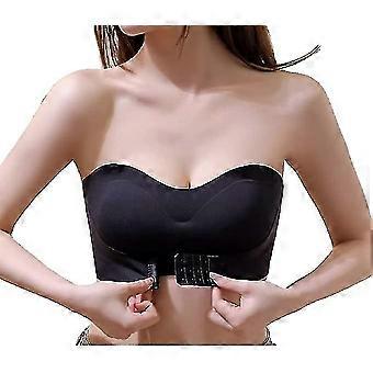 Strapless Front Buckle Lift BH voor Vrouwen - Draadloze Anti-slip Onzichtbare Push Up Bandeau BH