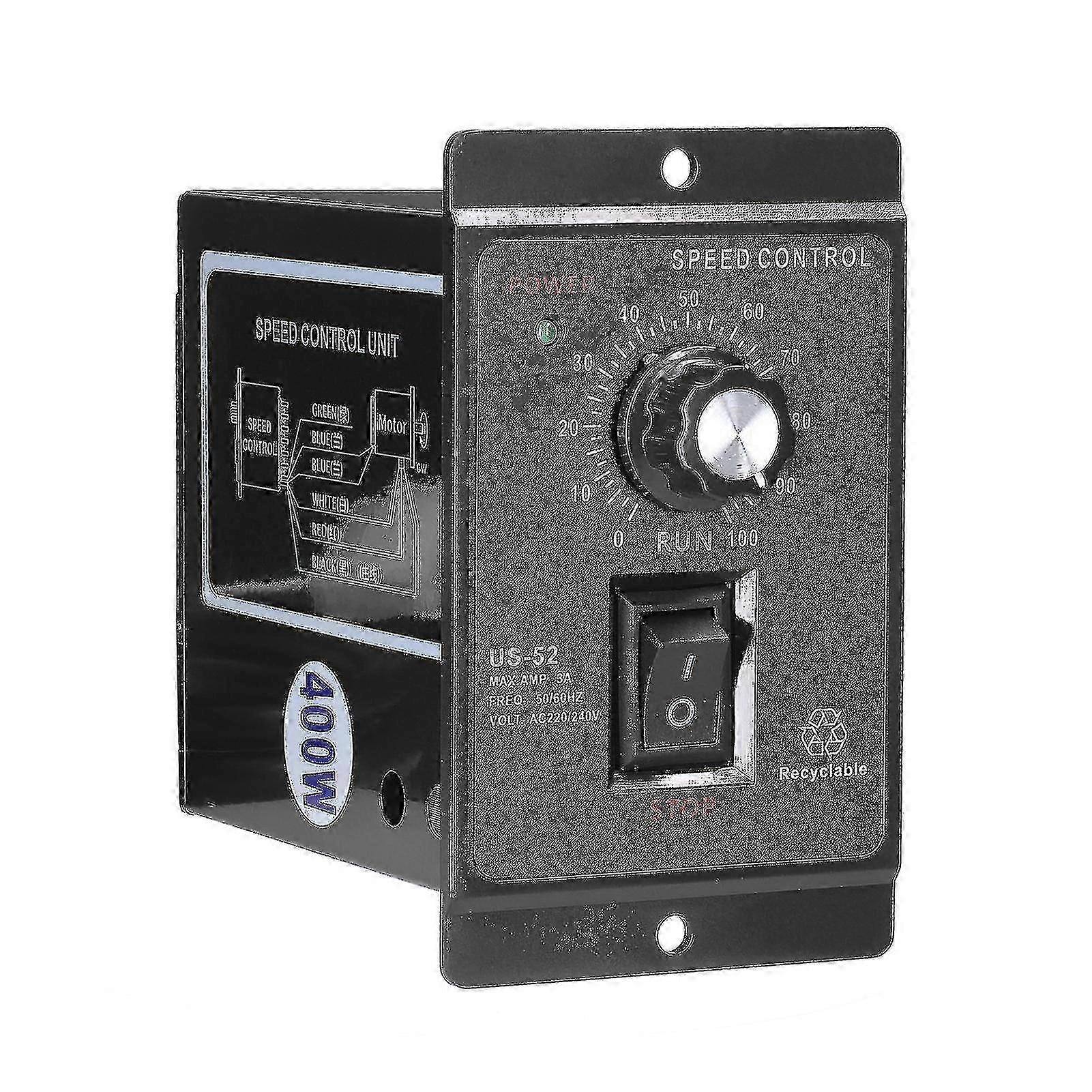 Alternating Current Single-phase Asynchronous Motor Electronic Stepless Speed Regulation Speeds Controller-jie