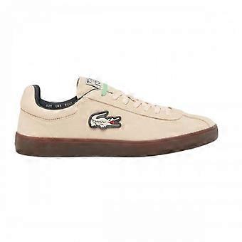 Lacoste Mens Baseshot Suede Trainers
