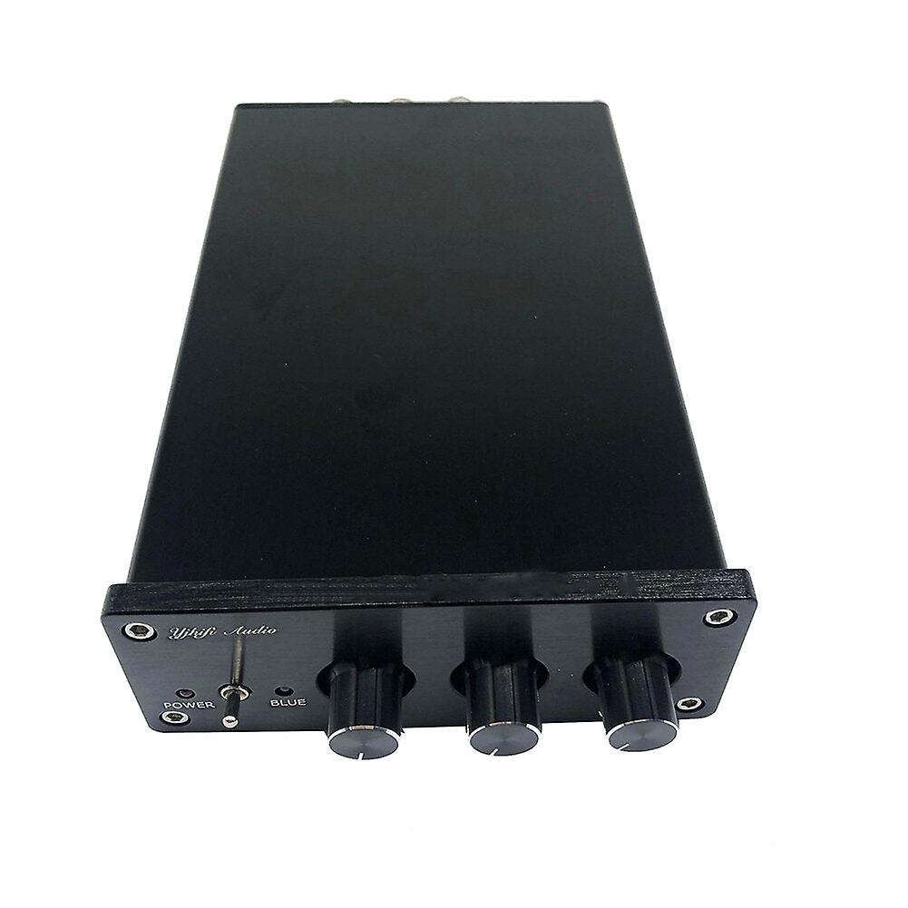 High-power Class D Hi-fi Digital 2.1 Bluetooth 5.0 Power Amplifier Black Shell