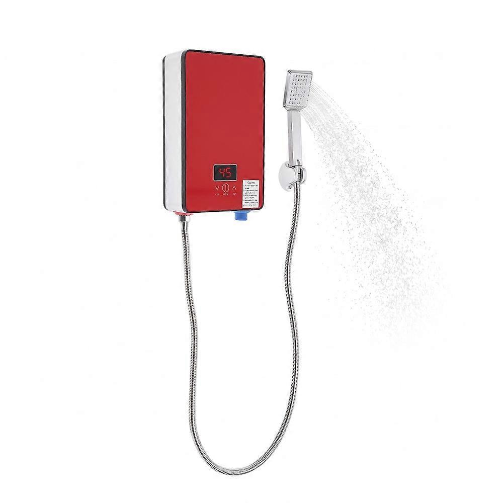 Chauffe-eau électrique 6500W Chauffe-eau instantané avec douchette