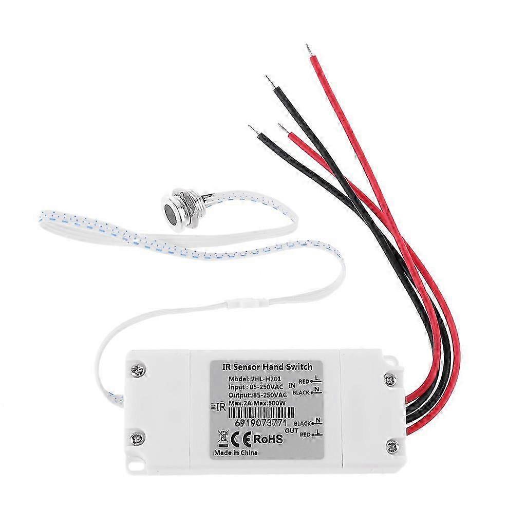 Touchless IR Motion Sensor Switch with 4 Cable Lighting PIR Sensor Switch 26-27