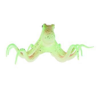 Landscape Ornament Silicone Octopus for Aquarium Decoration