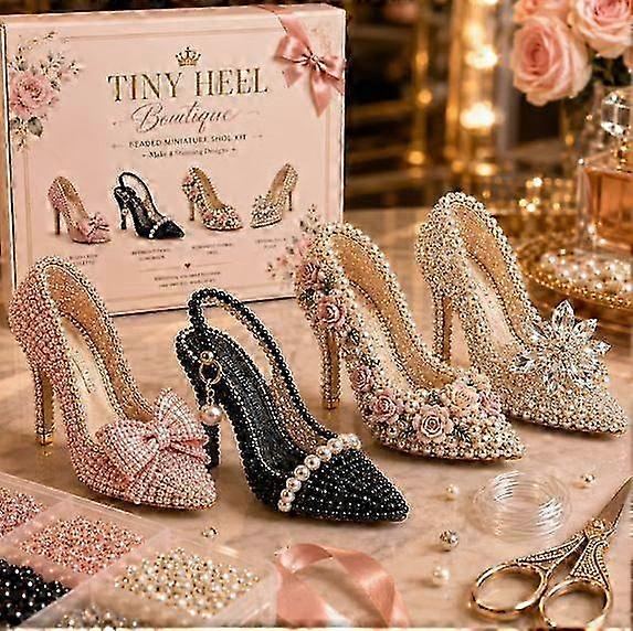 3D Beaded Mini World DIY Kit, Creative Craft Collection with Multiple Themes