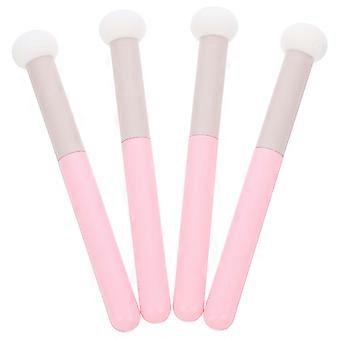 4pcs Cosmetics Brushes Concealer Sponge Brushes Mushroom Makeup Sponges with Handle