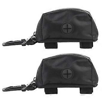 2pcs Pet Dog Durable Pick Up Holder For Leash Poop Bag Dispenser Outdoor Walking