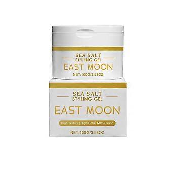Mens Sea Salt Hair Styling Gel  Moisturizing, Non-Greasy Gel with Kelp & Aloe for Natural, Long-Lasting Texture