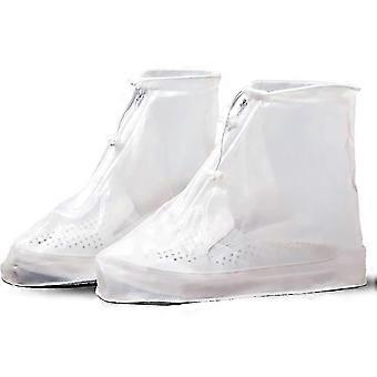 Schuhüberzug wiederverwendbar (10in-12.8in) Outdoor wasserdichte und regenfeste Schuhabdeckung langlebig