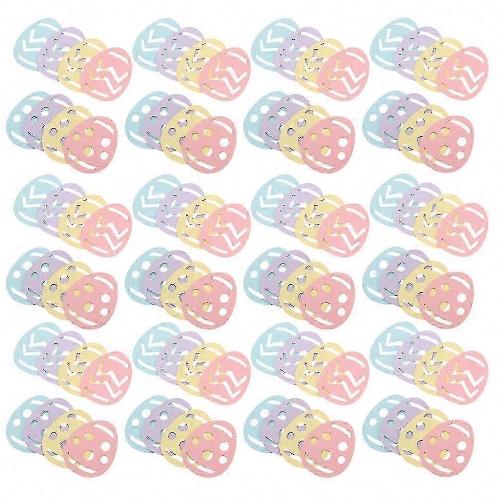 200Pcs Paper Easter Egg Confetti for Wedding Table Decor