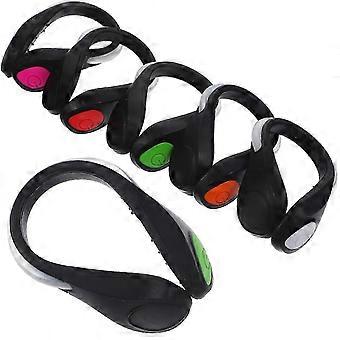 6pcs LED Shoe Lights, Water Resistant Clip On Safety Lights for Night Running, Cycling & Walking, Lightweight Reflective Gear for Runners & Outdoor