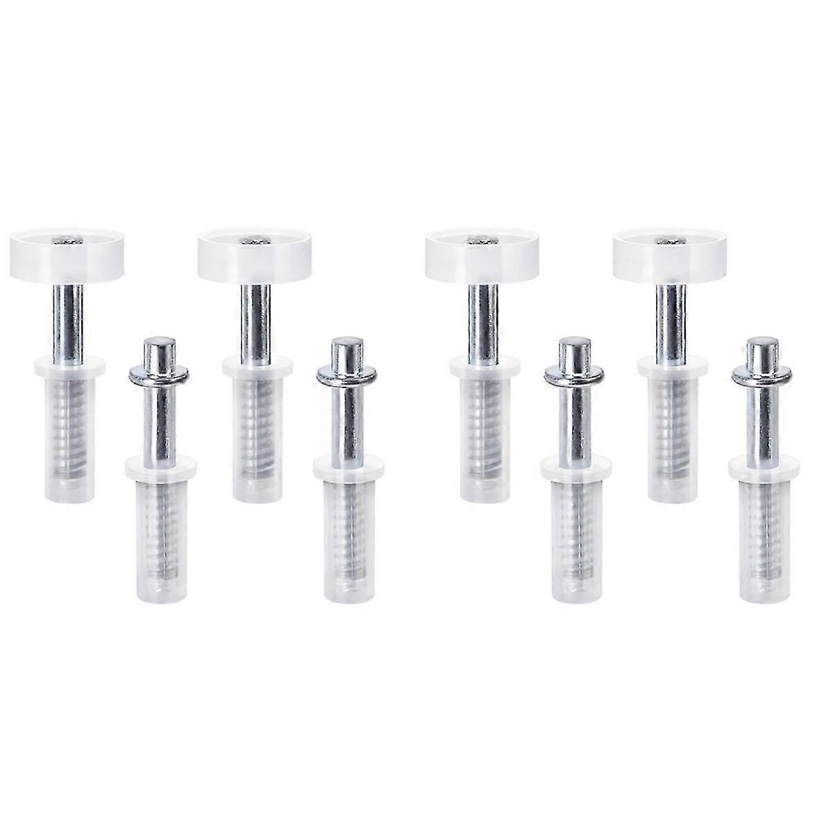 Top roller and pivot for bi-fold door hardware kit