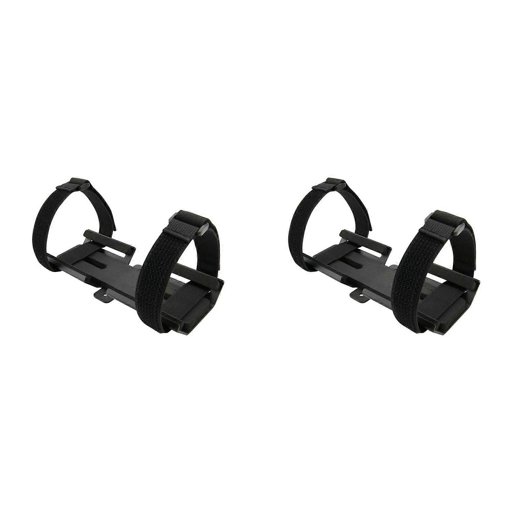 2X Universal Bluetooth Speaker Bracket Portable Bicycle Metal Bracket Adjustable Bicycle Speaker Bracket with Straps