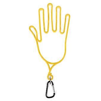Golfhandschuhe Rack Golfer Werkzeug Kunststoff Golfhandschuhe Halter Rack mit Schlüsselschnalle