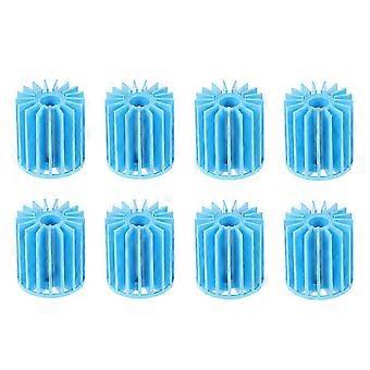 Bio-balles, média filtrant pour aquarium, compatible avec les aquariums à poissons, 400 billes filtrantes bleues