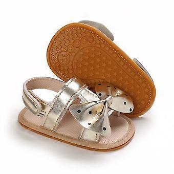 Baby meisjes sandalen baby meisjes eerste wandelschoenen (1pc, goud)