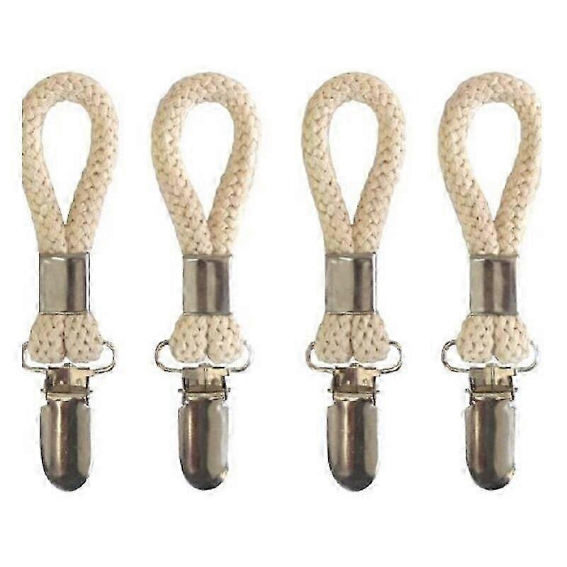 Rust-Proof Cotton Rope Towel Clips