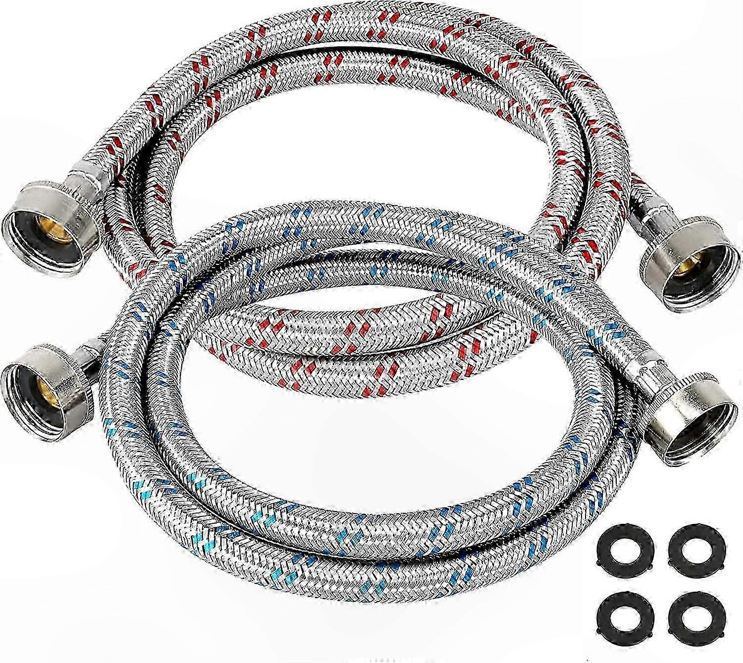 4 Ft Stainless Braided Supply Hoses