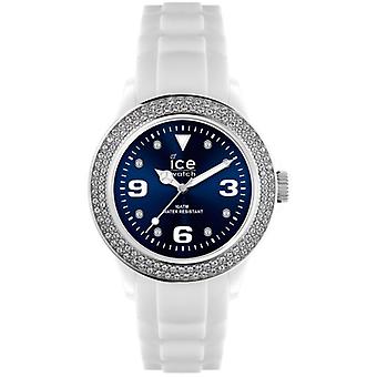 Ice-star white& co reloj para Mujer Analógico de Cuarzo con brazalete de Silicona IB.ST.WBE.U.S.11