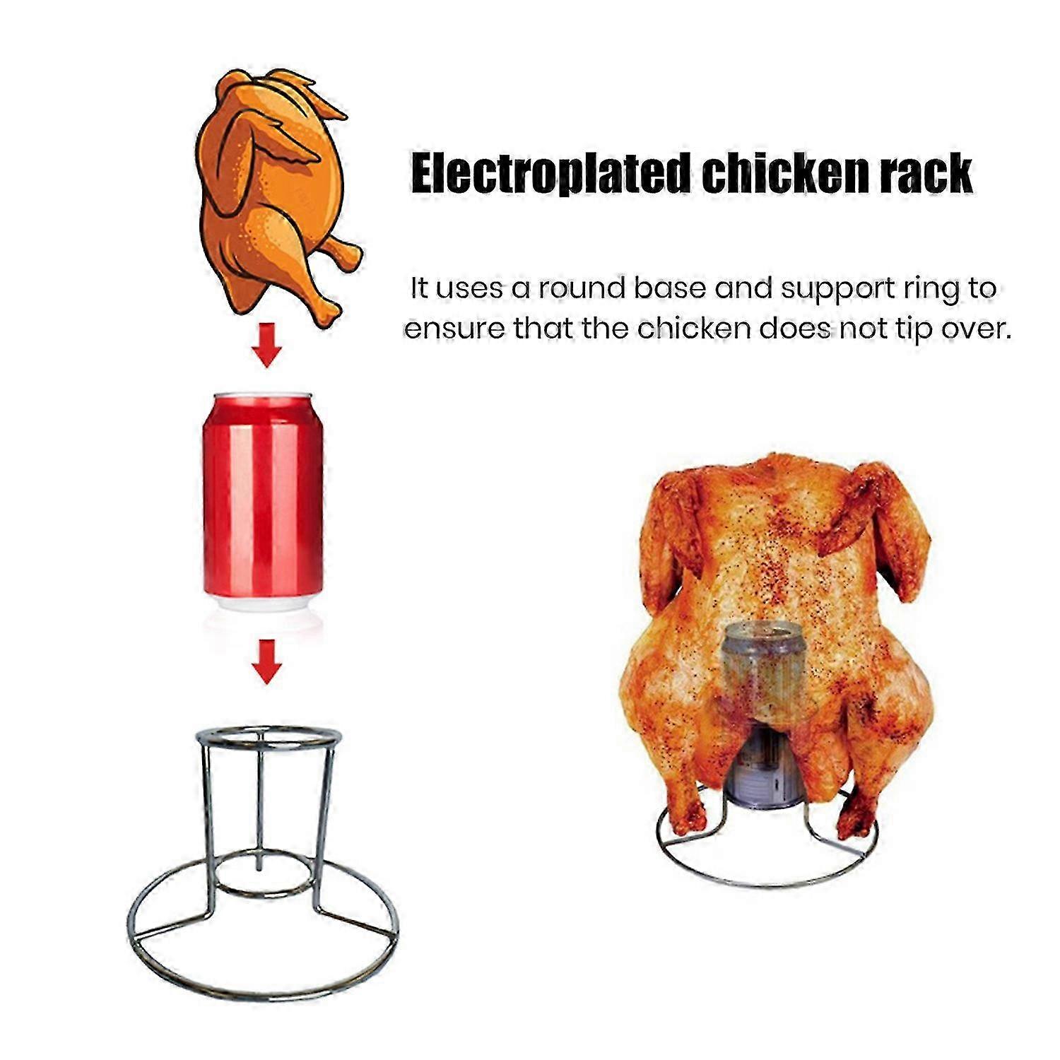 Iron Beer Can Chicken Cooking Stand