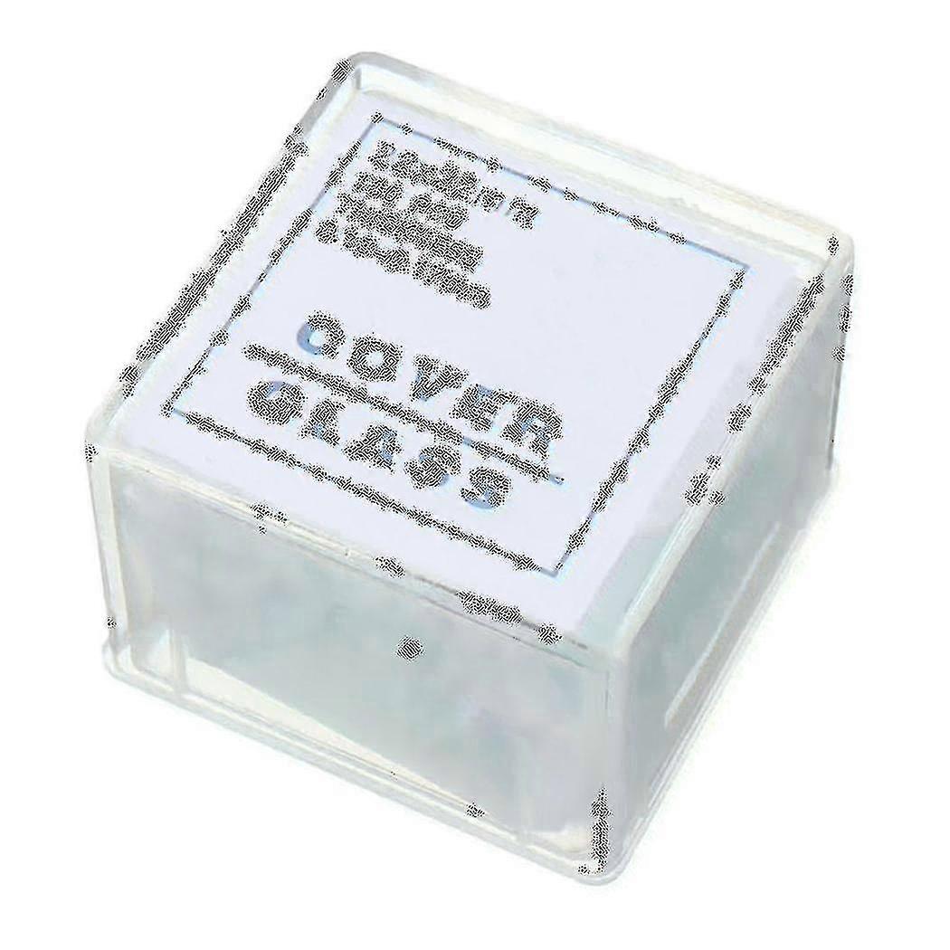 100pcs Transparent Slides Coverslips Coverslides 22x22mm For Microscope