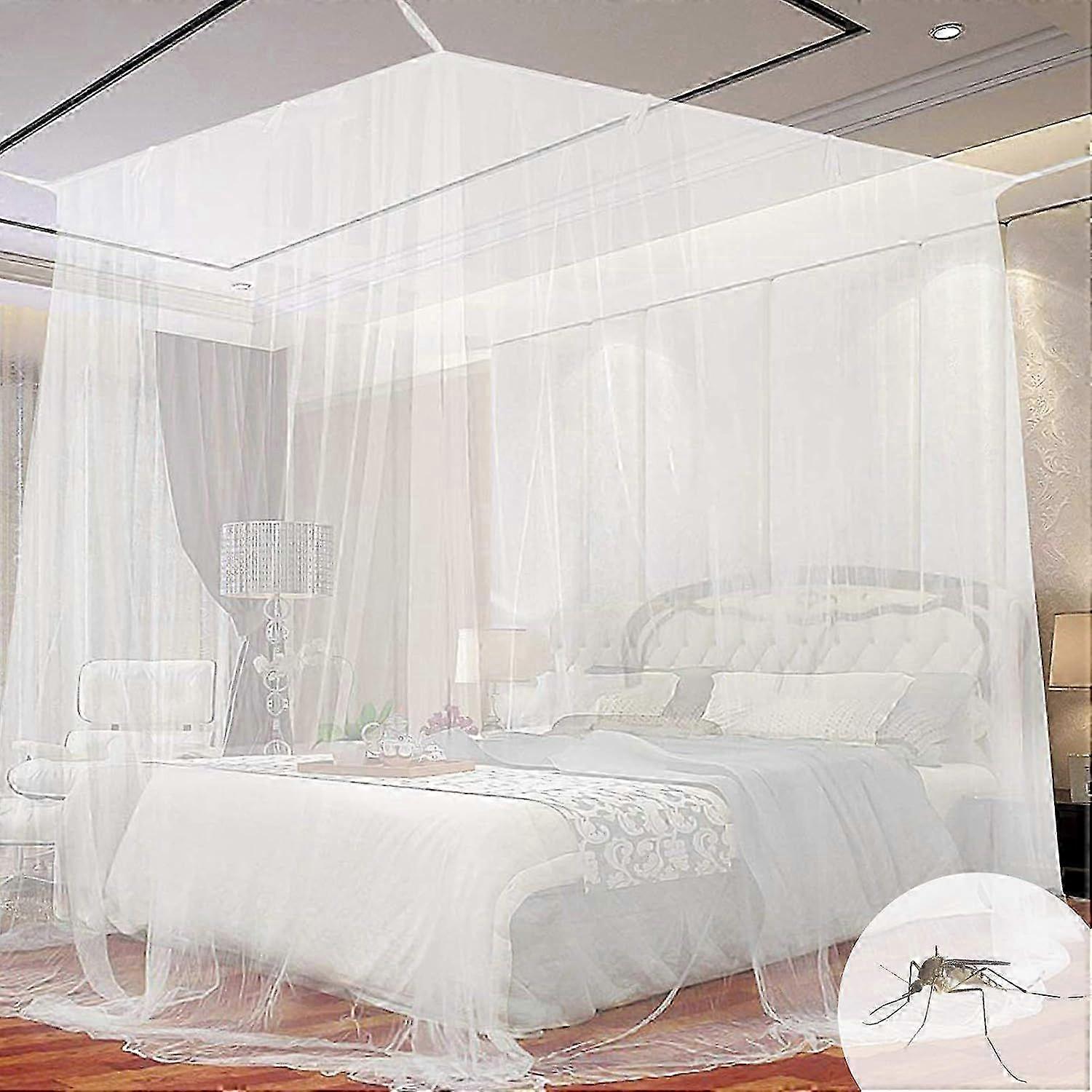Fine-Mesh Square Mosquito Net