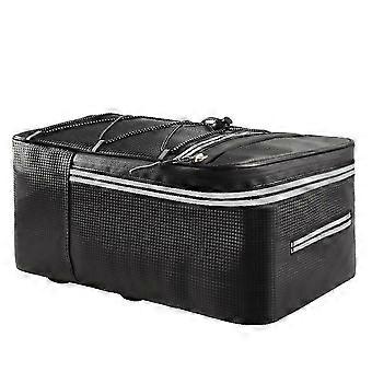 Bike Trunk Bag Bicycle Rear Bag Water Resistant Bike Rack Bag with Waterproof Rain Cover Cycling Bikepacking 15L-SNNGV