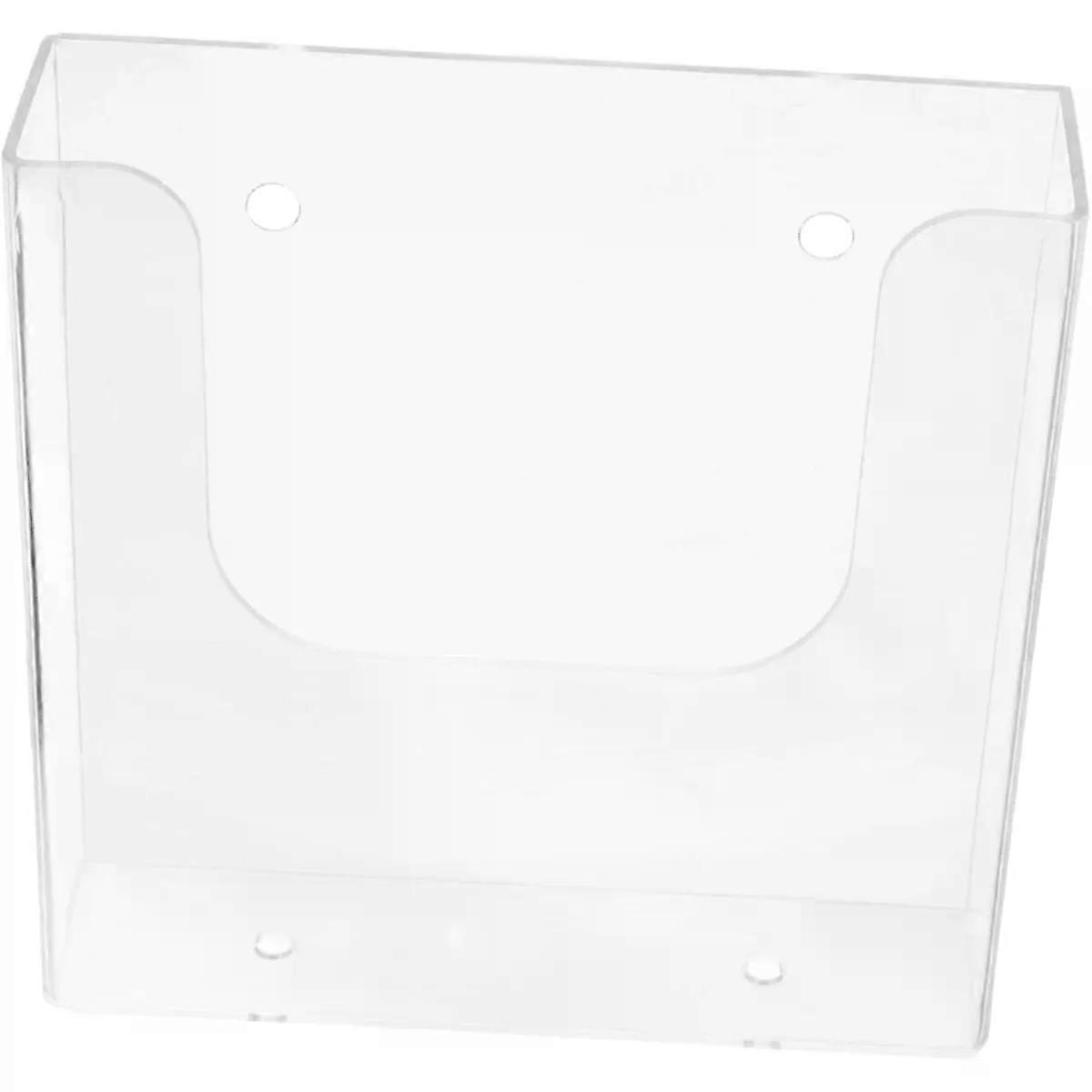 A5 Wall Mounted File Holder Acrylic Document Organizer
