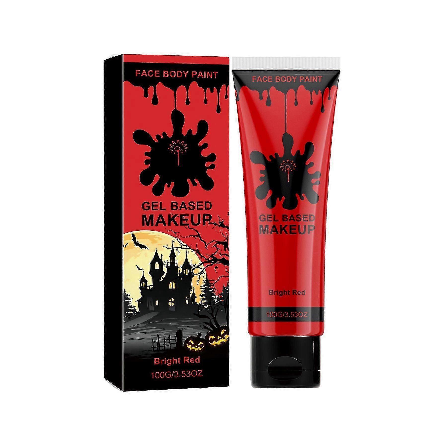 Theatrical Red Face Body Paint
