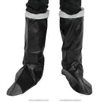 1 Paris Kids PU Artificial Leather Knee-high Boots Covers for Christmas Costume Perfomace 10-13 Years Old-Good