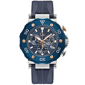 Gc watches divercode Men's Analog Quartz Watch with Rubber Bracelet Y63006G7MF