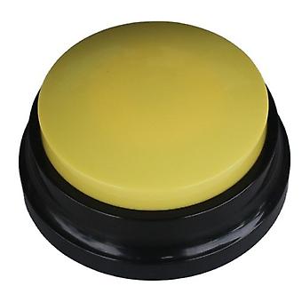 Veeki Recordable Dog Button, Dog Button for Communicating Pet Training Buzzer, 30 Seconds Record and Play Dog Talking Button Set Fun Gift for Cat Pet 