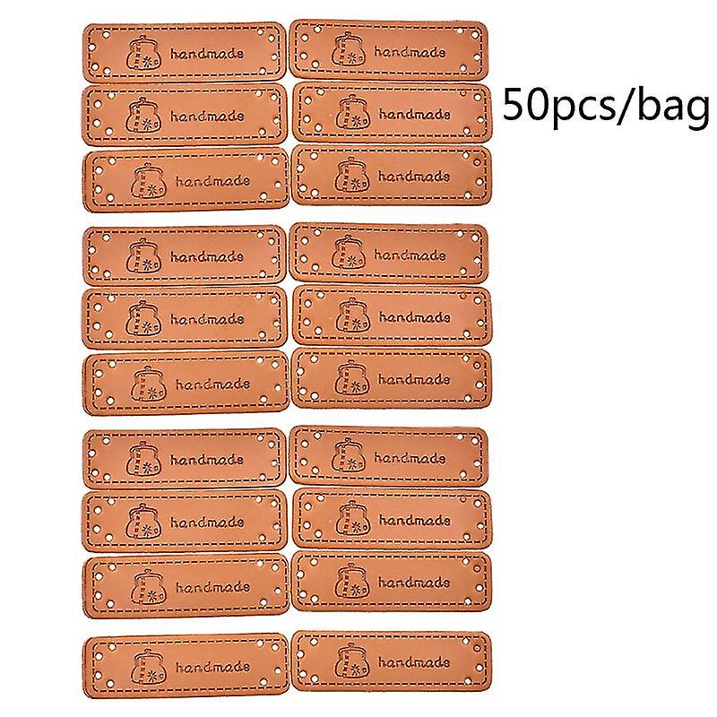 Käsintehdyt nahkalaput rei'illä Diy Käsintehdyt vaatehatut Laukut Asusteet