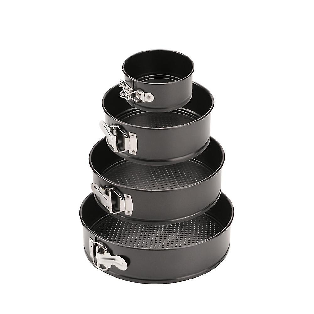 Non-stick Springform Cake Tins 4inch, 7inch 9inch And 10inch With Loose Base 4 For Cheesecakes Pizz