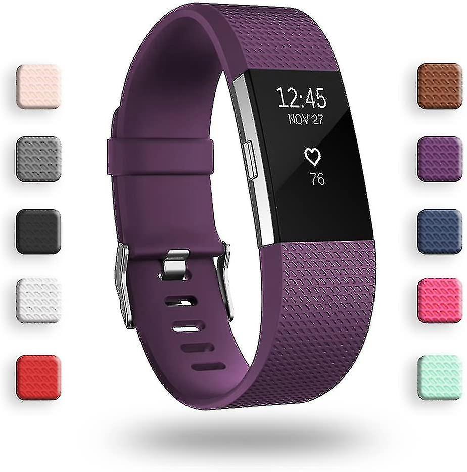 Ζώνες αντικατάστασης συμβατές για Fitbit Charge 2, κλασικά & ειδικά ρυθμιζόμενα αθλητικά βραχιολάκια έκδοσης