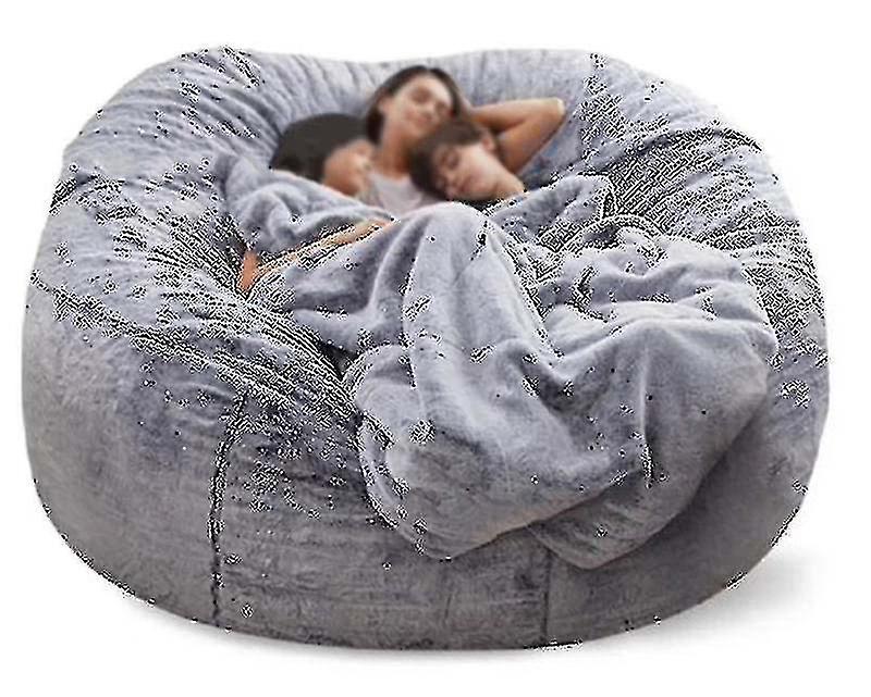 Lazy Sofa Sitzsack Kunstpelz Sitzsack Bohne Sofano Füller