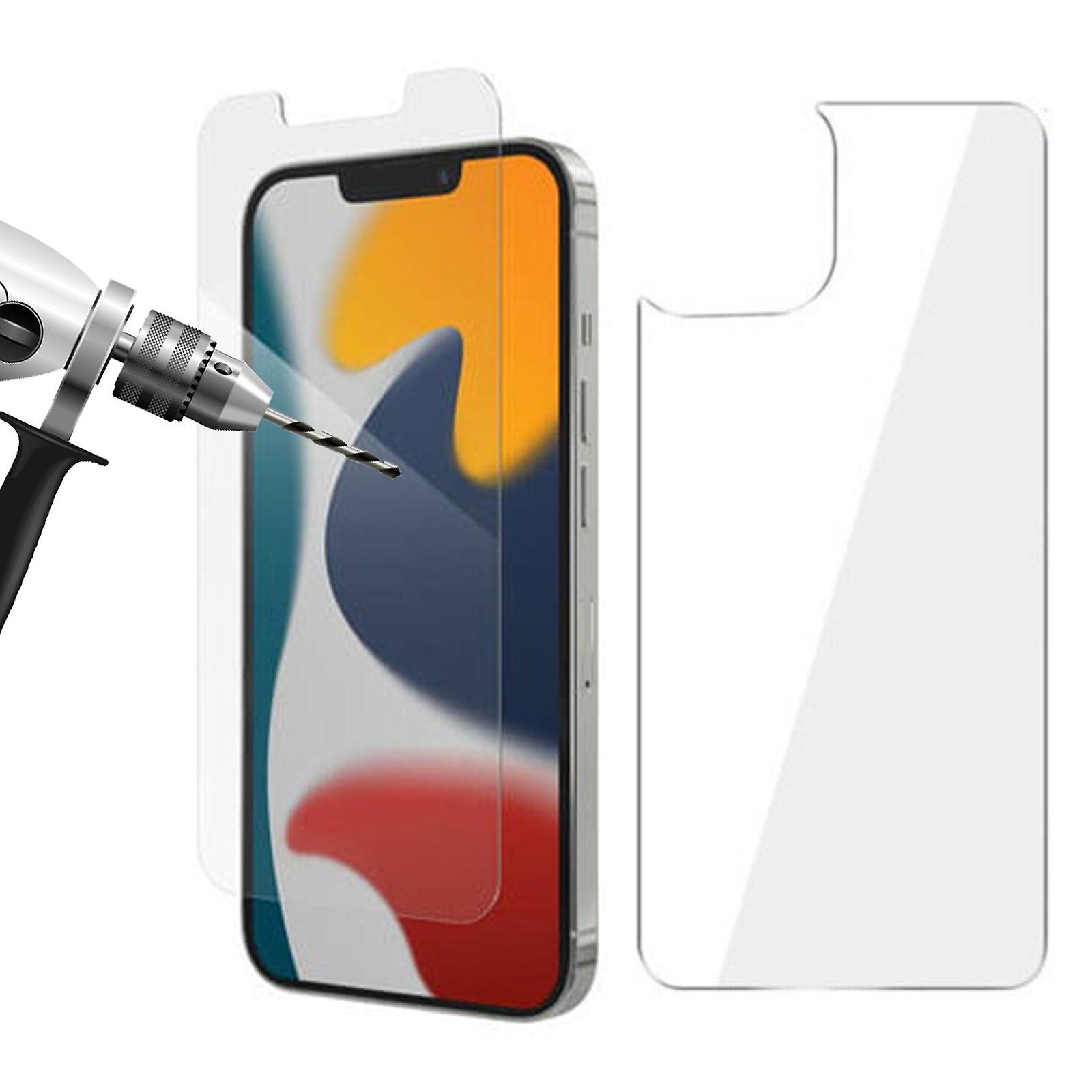 9H Tempered Glass Screen Protector For Apple Iphone 13 Pro Max Front + Film Back