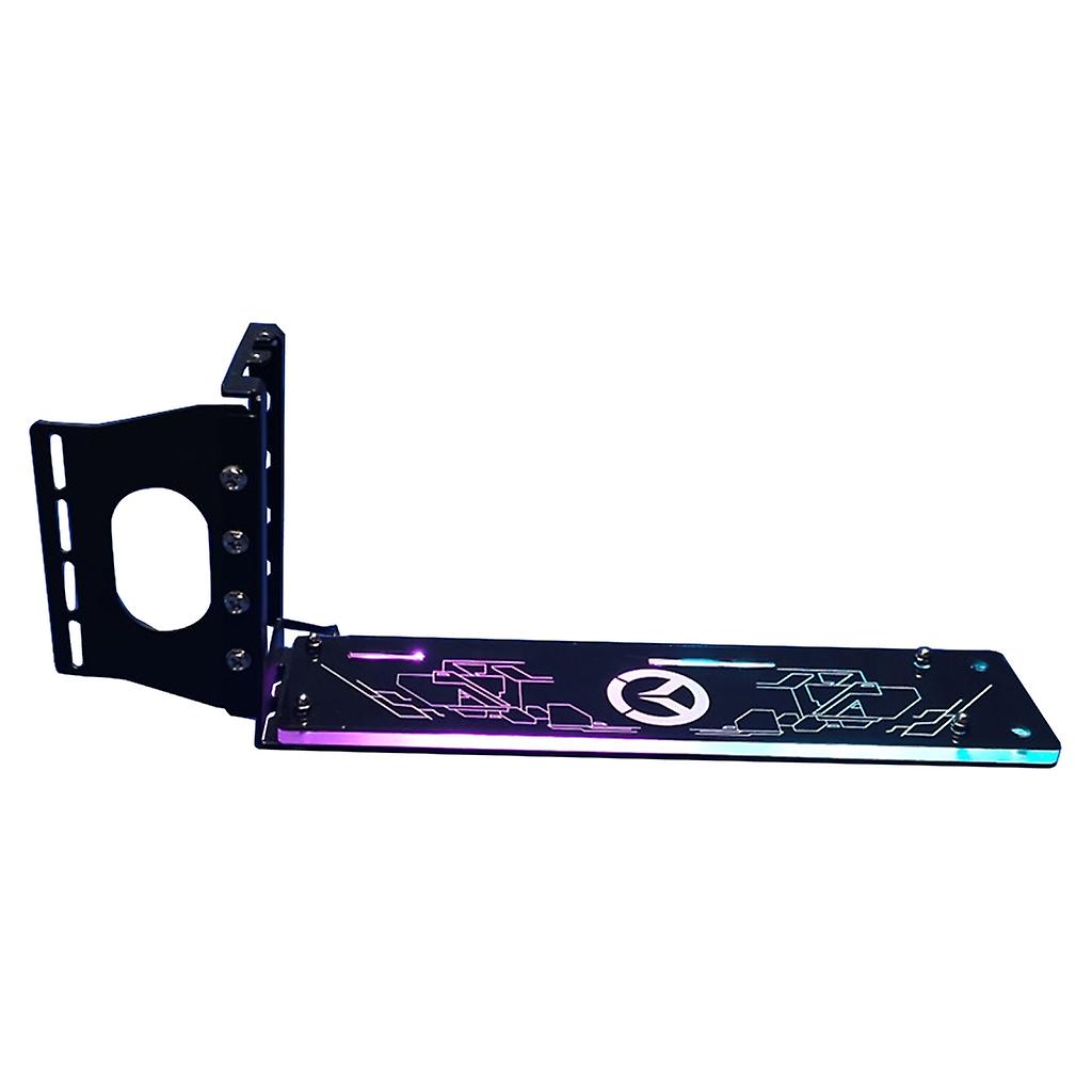 Vertically GPU Bracket Graphics Vertical Installation Holder 5V Sync 12V RGB