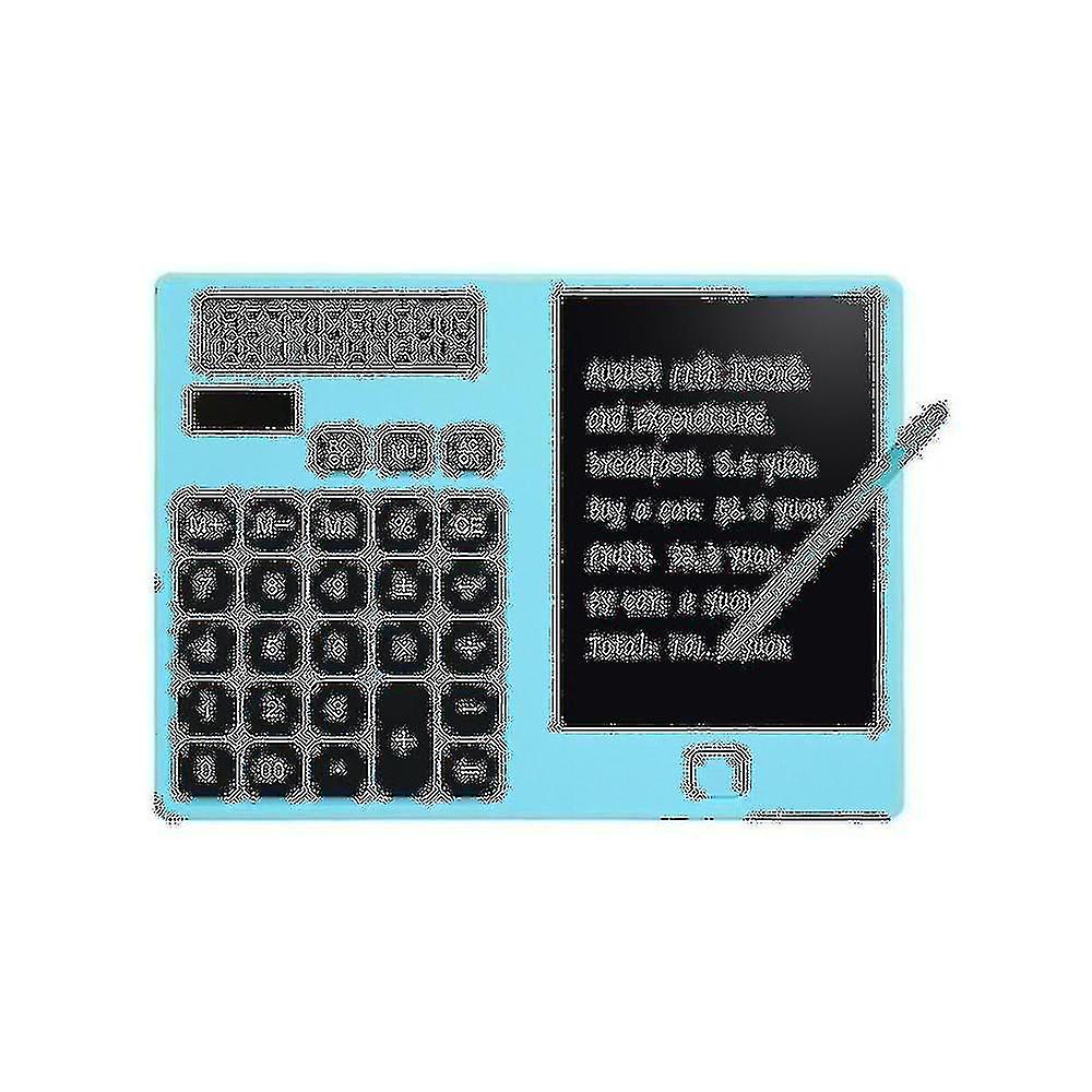 Calculators,12-digit Display Pocket Desktop Calculator With Erasable Wiriting Pad For Student Schoo