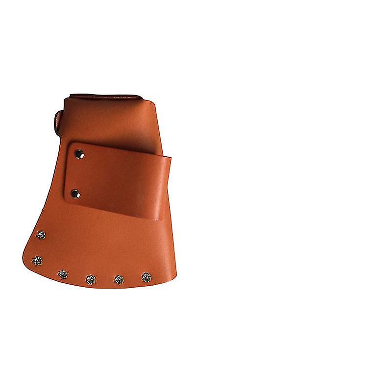 Axtscheide Leder Schutzhülle Axt Kopf Scheide Tragbare Beil Abdeckung1pcs-braun)