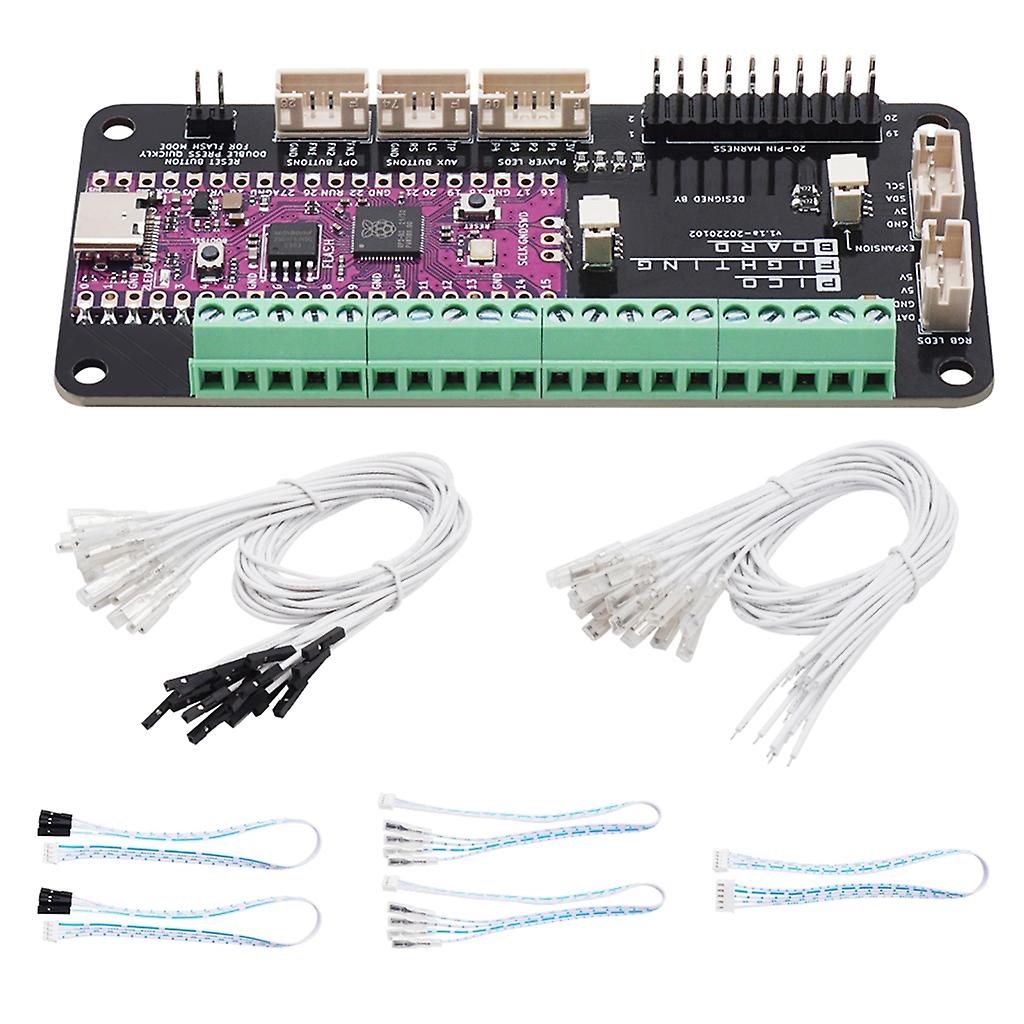 The Fastest Arcade Stick PCB Pico Fighting Board using for Raspberry Pi Pico