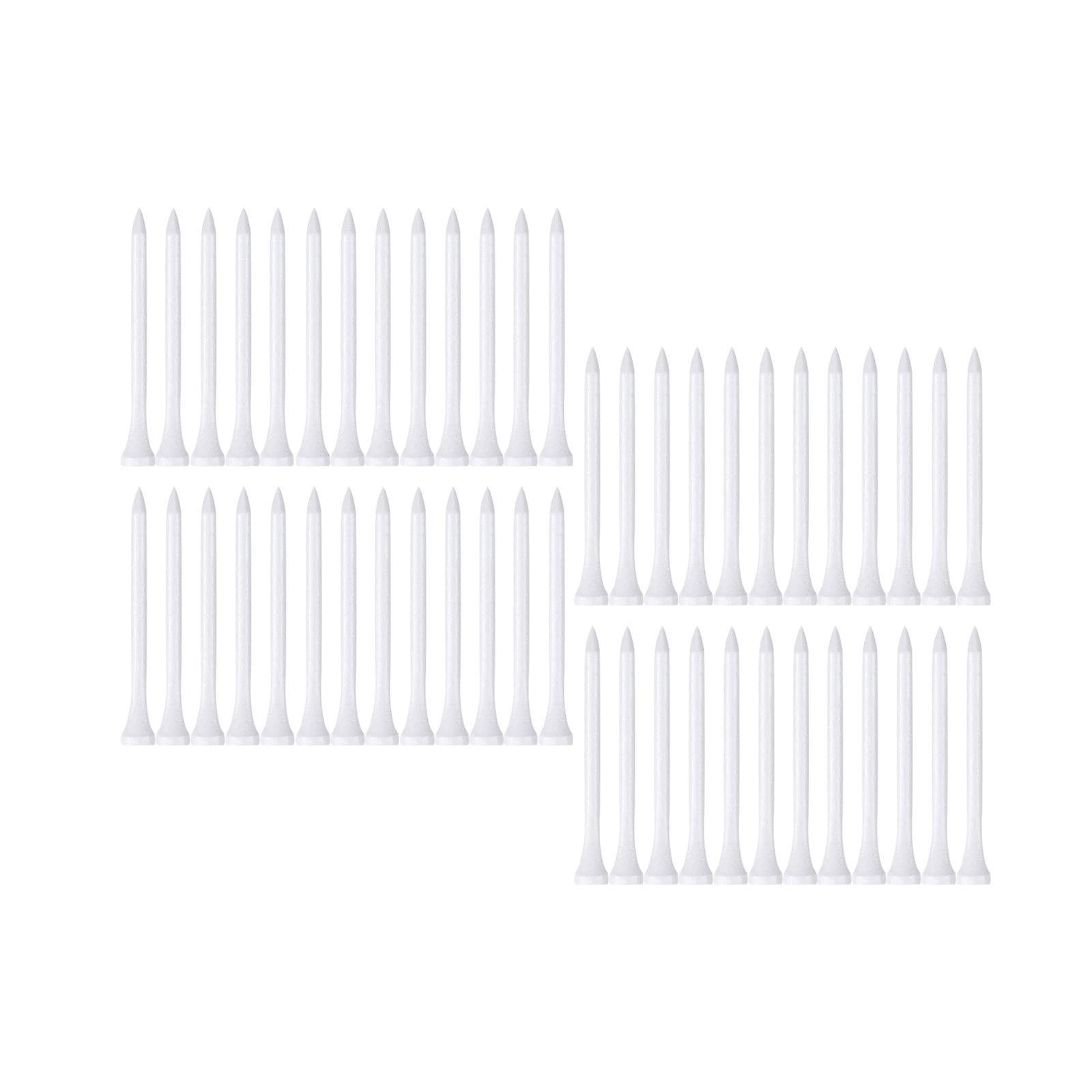50Pcs Golf Tees Easy to Insert Practical Golf Training Tees Reusable Durable